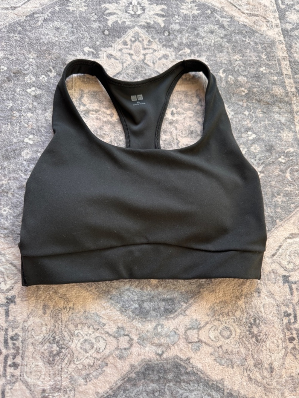 Uniqlo Airism Bra XS Black